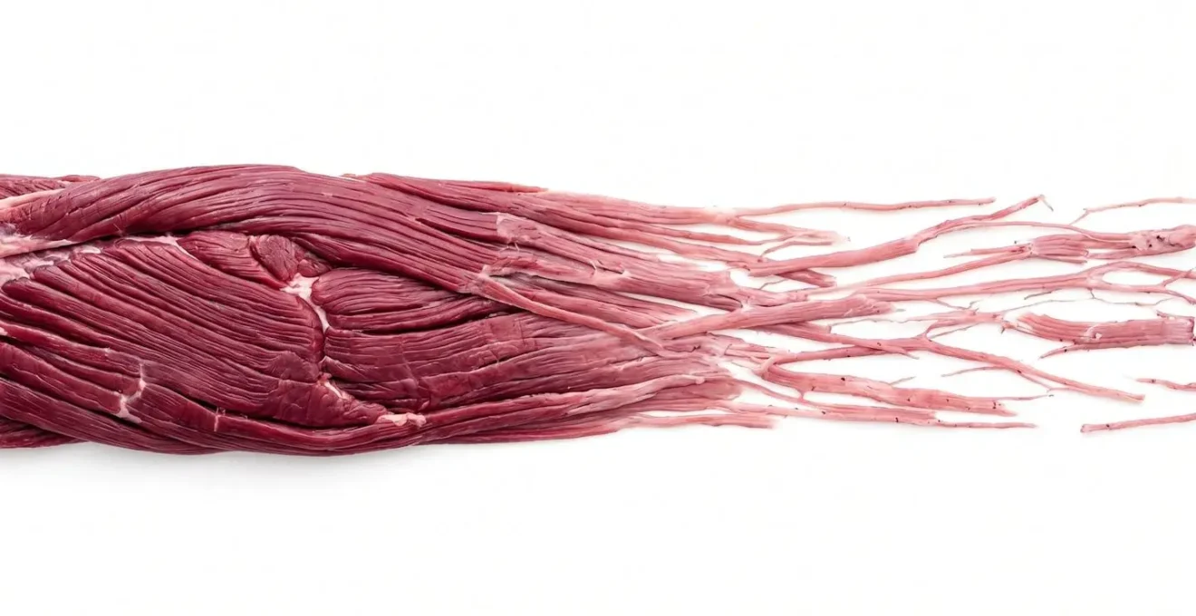 Comparison of young versus aging muscle fiber structure
