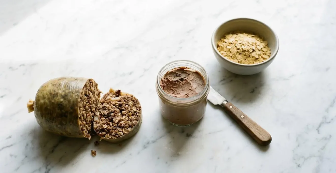 Selection of B12-rich foods including liver pate and fortified products